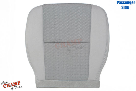 rear angle gray cloth seat chevy suburban driver base