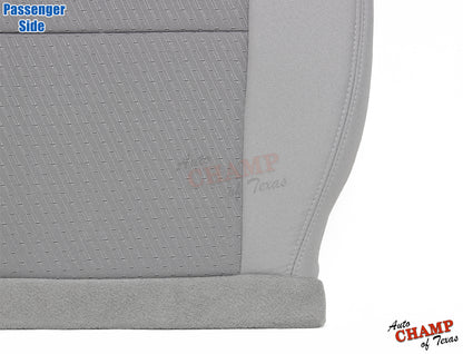 2014 gmc sierra passenger seat backrest gray cloth