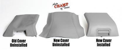 2007 lincoln navigator console lid gray leather