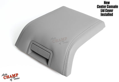 lincoln navigator gray leather center lid