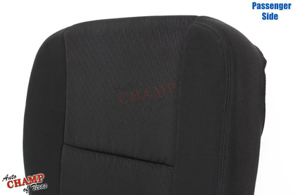 2007 2014 chevy silverado z71 passenger seat cover black cloth