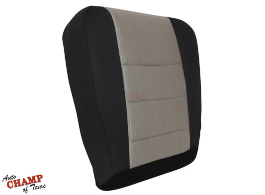 2008 2010 ford f-250 black cloth seat cover driver side