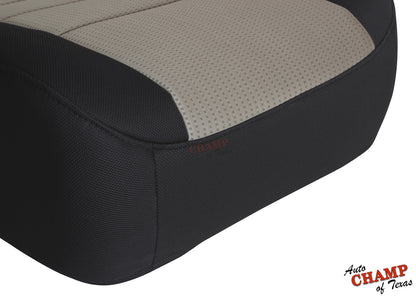 driver cloth seat cover black ford f-250 2008 2010