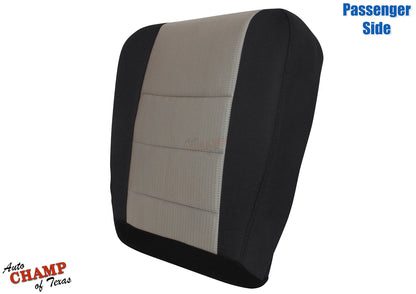 ford f-250 2008 2010 black passenger side seat cloth cover