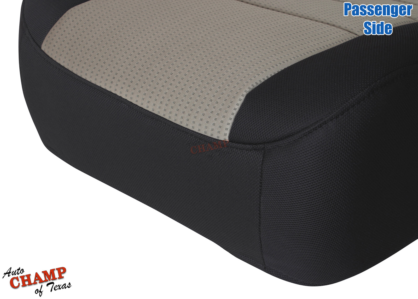 black cloth ford f-250 passenger seat cover 2008 2010