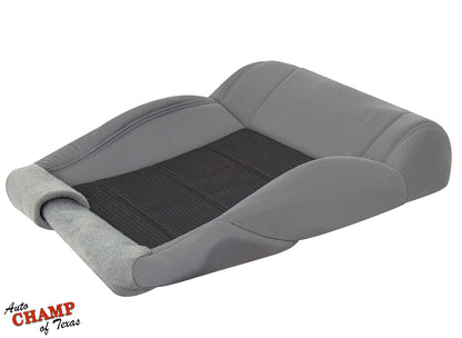 2008 jeep wrangler bottom cloth seat cover gray upper right side