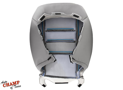 gray leather seat back oem match honda accord