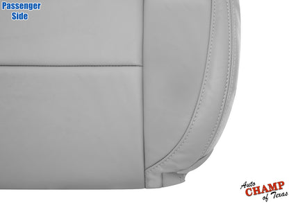 gray leather backrest cover honda accord passenger