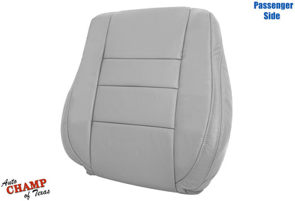 gray passenger lean backrest seat cover honda accord