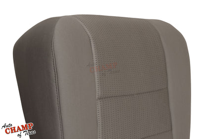 cloth seat cover gray ford f-250 2008 2009 2010 driver