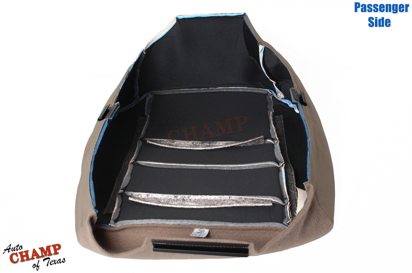 ford f550 fx4 tan cloth passenger side seat bottom cover