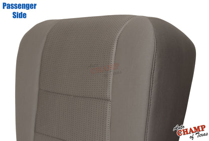 2008 2010 ford f-250 passenger bottom seat cover gray cloth
