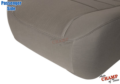 gray cloth seat ford f-250 2008 2010 passenger cushion
