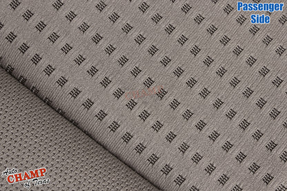 ford f-250 2008 2010 passenger seat bottom cover cloth gray