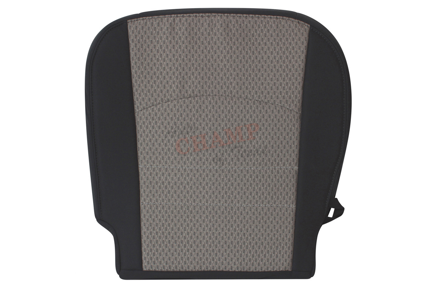 2010–2012 Dodge Ram 2500 SLT driver bottom seat cover gray cloth remake center TRM V3