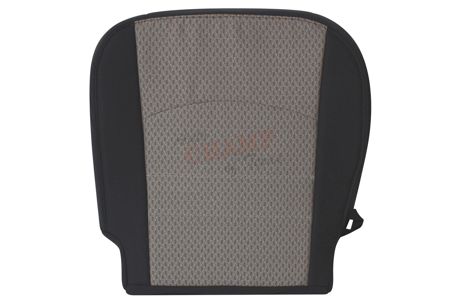 2010–2012 Dodge Ram 2500 SLT driver bottom seat cover gray cloth remake center TRM V3
