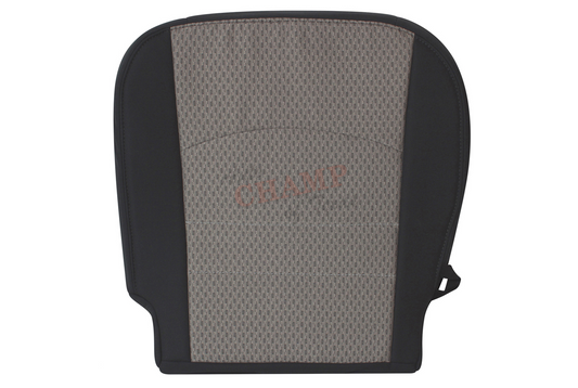 2010–2012 Dodge Ram 2500 SLT Driver Side Bottom Cloth Seat Cover Gray with Original Center