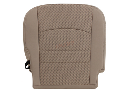 2010-2012 Dodge Ram 3500 SLT Passenger Bottom Cloth Seat Cover Tan with Remake Center