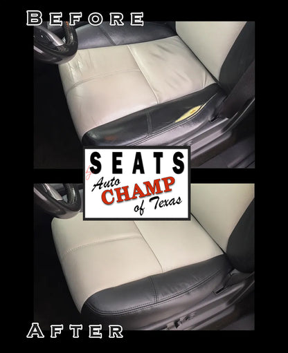 2011 2016 ford f550 driver seat foam cushion before after repair
