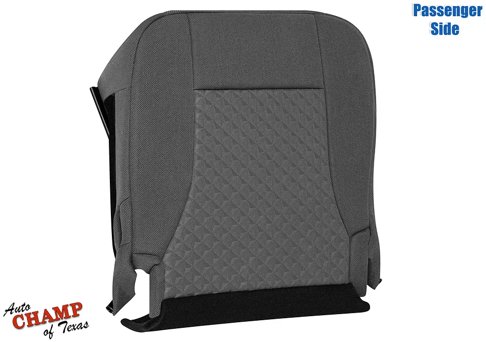 2004-2012 GMC Canyon SLE SLT Z71 Z85 -Passenger Side Bottom Cloth Seat Cover Gray