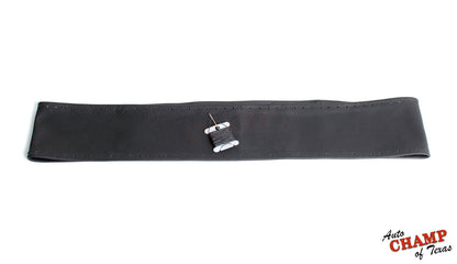 2003-2006 Chevy Avalanche LT LS Z71 Z66 Leather Steering Wheel Cover Driver Black