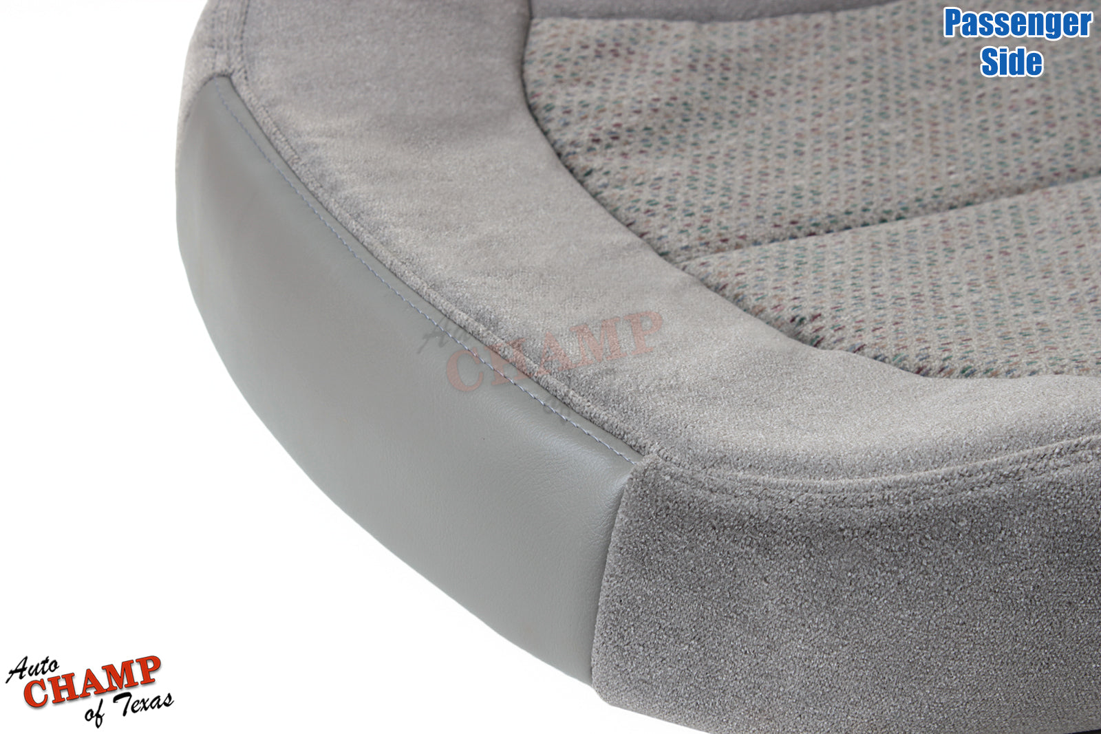 z71 passenger seat cushion cover gray cloth