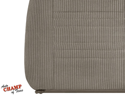 driver cloth seat cover backrest replacement 2006 2009 dodge ram work truck tan fabric durable