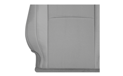 2013-2017 Honda Accord 4-Door Passenger Side Lean Back Leather Seat Cover Gray Perforated