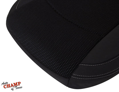 2015-2017 Subaru Outback Passenger Side Bottom Cloth Seat Cover Black