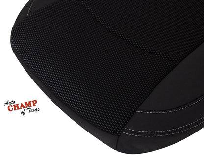 2015-2017 Subaru Outback Driver Side Bottom Cloth Seat Cover Black