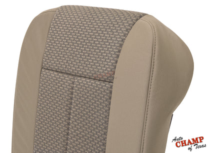 2011-2016 Ford F-250 XLT Driver Side Bottom Cloth Seat Cover, Tan