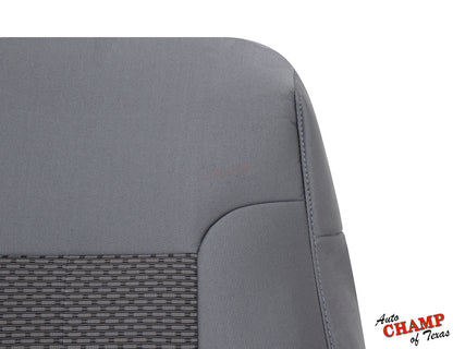 2011 2016 ford f250 xlt seat cover gray cloth lean back replacement