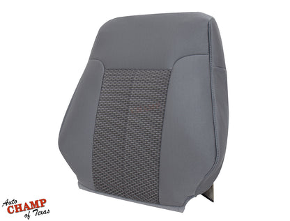 ford f250 xlt lean back replacement seat cover gray cloth 2011 2016