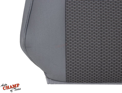ford f250 seat cover gray cloth lean back replacement 2011 2016 xlt