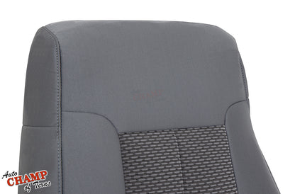 ford f250 xlt seat cover gray cloth lean back replacement 2011 2016