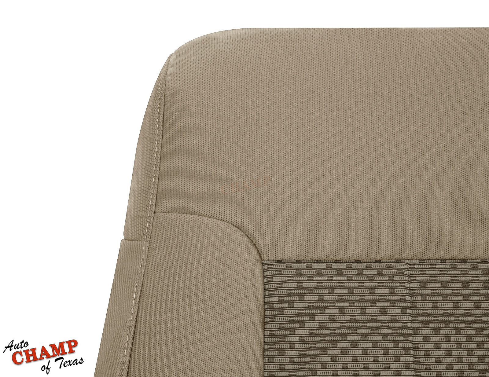 oem tan cloth driver seat bottom cover ford f-250 2011 2016