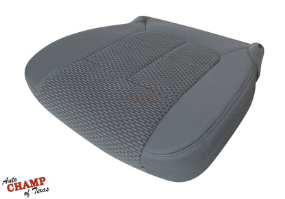 2011 2016 f-250 driver side bottom seat cover gray cloth