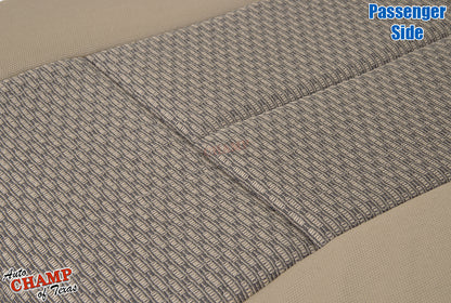 ford f250 xlt tan cloth passenger seat bottom 2011 2016 cover