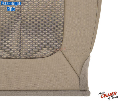 bottom seat cloth cover passenger side ford f250 xlt 2011 2016 tan