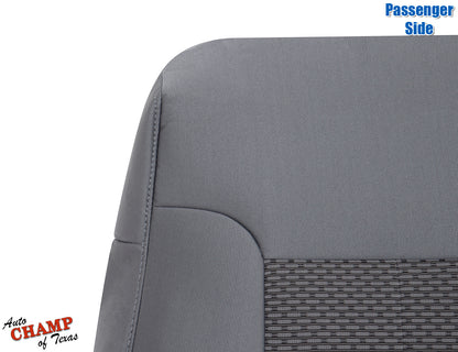 ford f250 xlt seat cover gray cloth lean back replacement 2011 2016