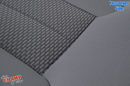 ford f250 xlt lean back gray cloth seat cover replacement 2011 2016