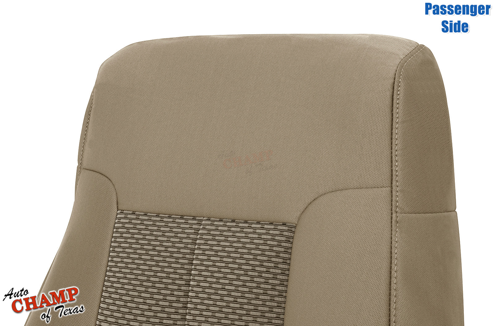 oem style passenger bottom cloth seat ford f-250 2011 2016 tan