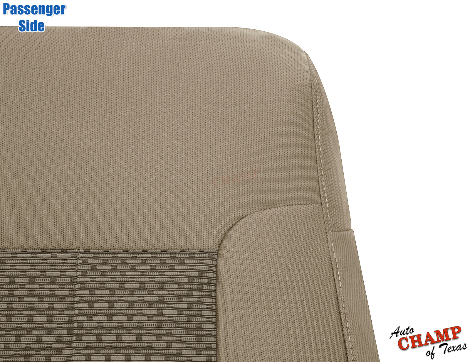 ford f-250 2011 2016 tan bottom passenger cloth seat cushion