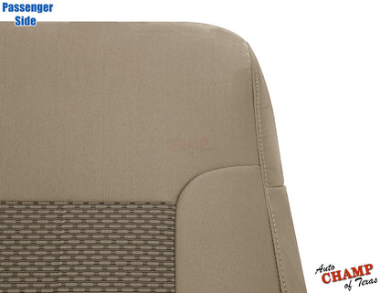ford f-250 2011 2016 tan bottom passenger cloth seat cushion
