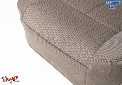 2011 2014 ford f150 stx tan cloth seat edge view