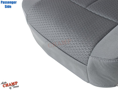 passenger bottom seat cover gray ford f150 xl 2004 2006