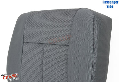 2004 2006 ford f150 xl passenger seat cover gray cloth bottom
