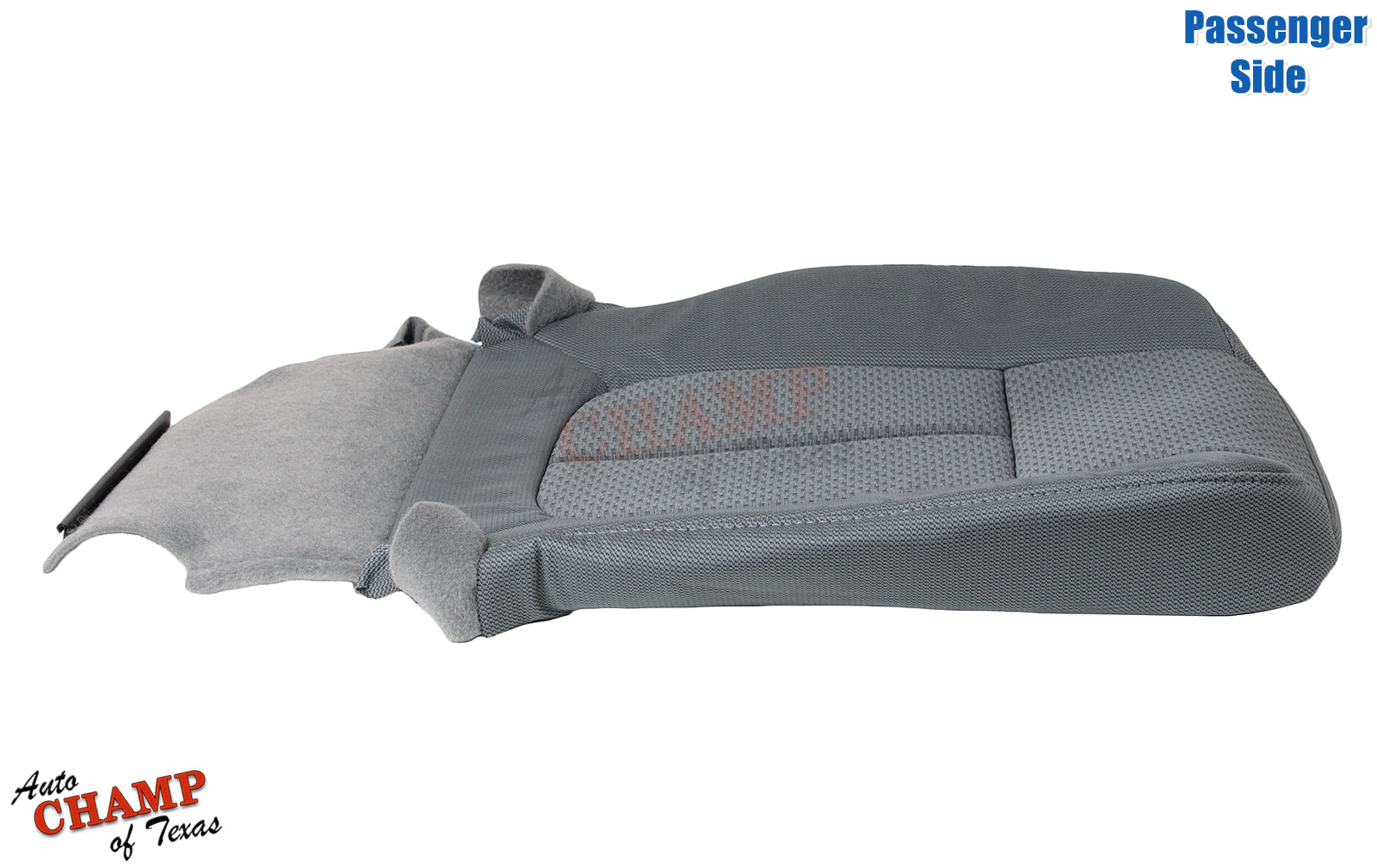 passenger seat bottom cloth cover ford f150 xl gray 2004 2006