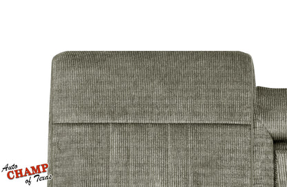 1987-1991 Ford F-150 F-250 F-350 XLT - Bottom/Lean Back Bench Seat Cloth Covers Tan