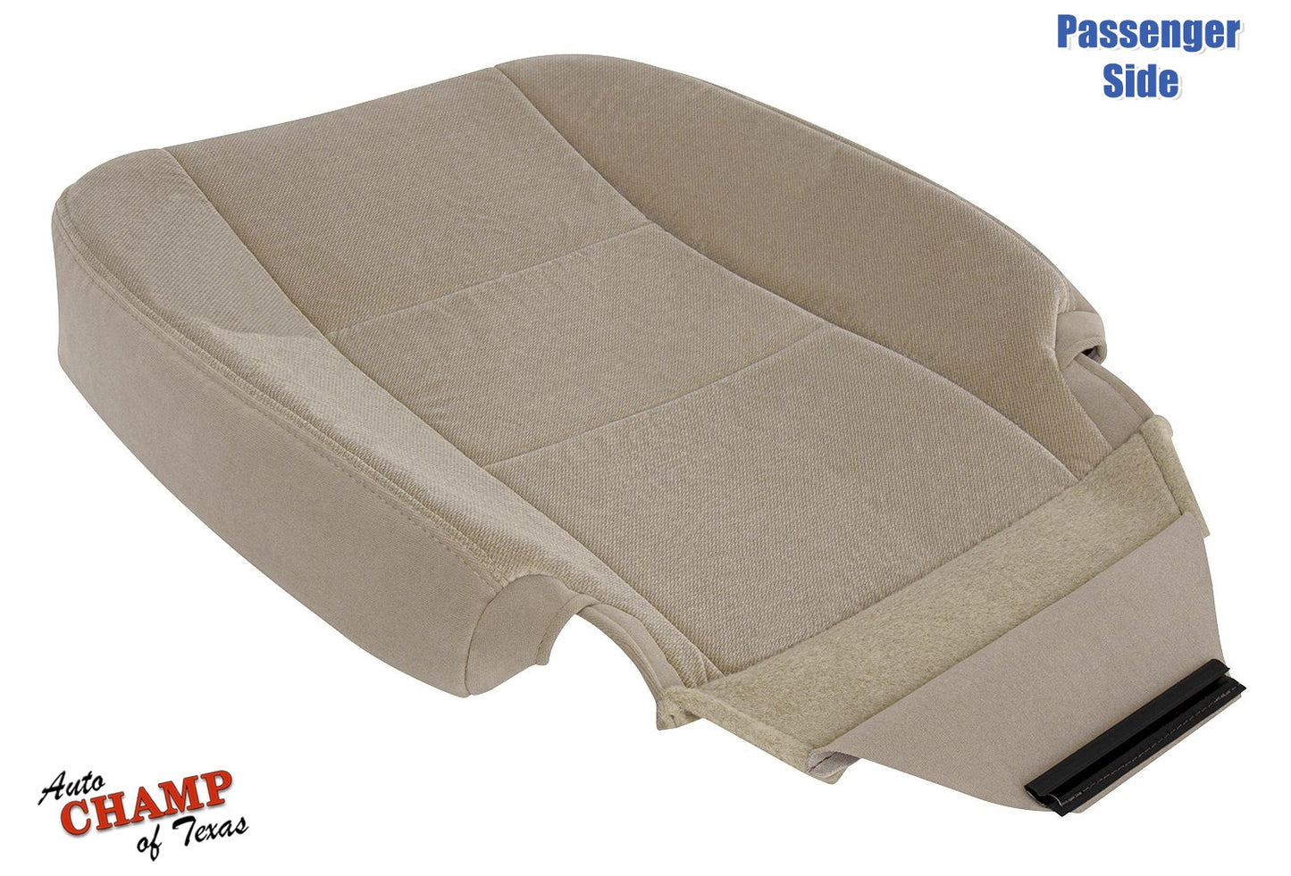 2003-2009 Ford Crown Victoria Passenger Side Lean Back Cloth Seat Cover Tan